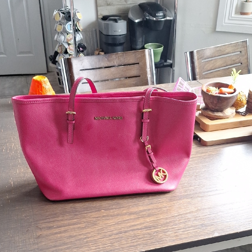 Michael Kors Pink Tote Bag
